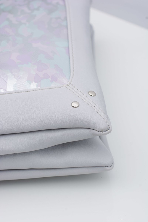 Жіноча сіра сумочка Letter Bag Monnari