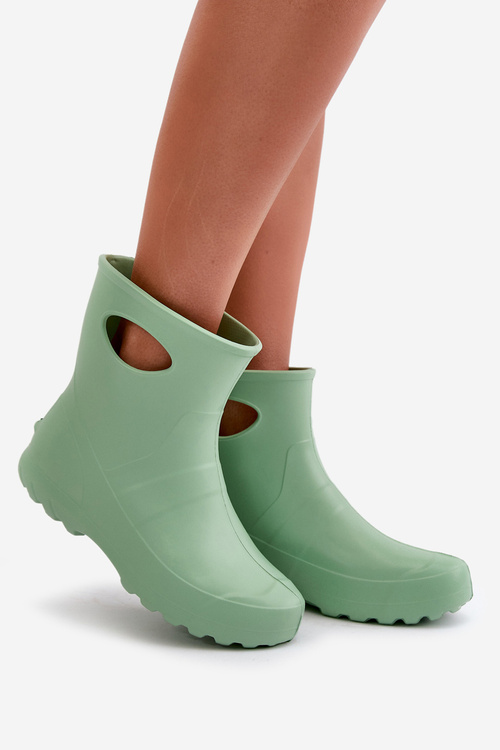 Жіночі водонепроникні черевики Веллінгтон LEMIGO GARDEN 752 Mint