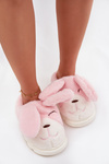 М'які жіночі тапочки зайчики рожеві Faylen