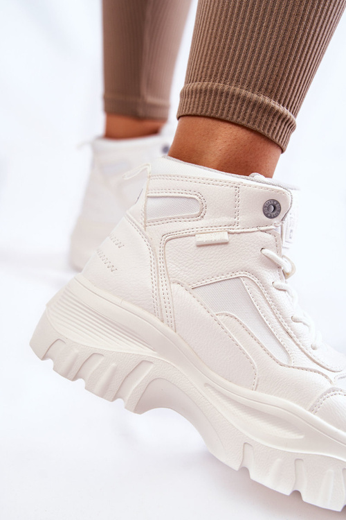 Модні черевики Memory Foam Big Star KK274369 Білі