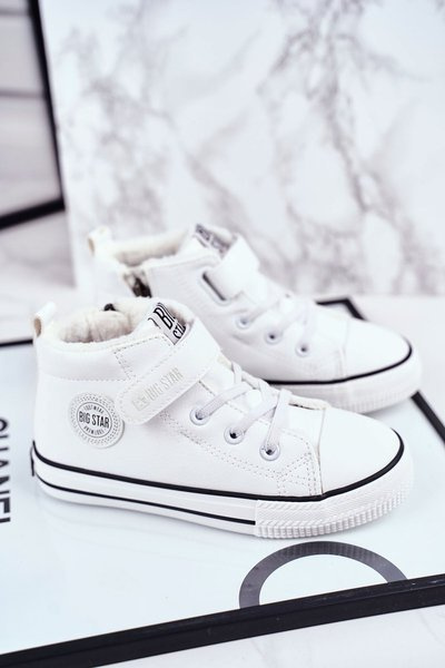 Дитячі утеплені кросівки Big Star GG374033 Білі