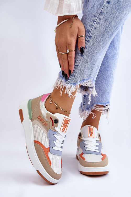 Жіноче спортивне взуття Кросівки Big Star LL274437 різнокольорові