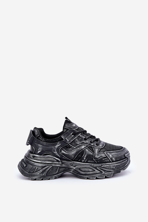 Жіночі Кросівки З Дефектами На Платформі Чорні Seladwen