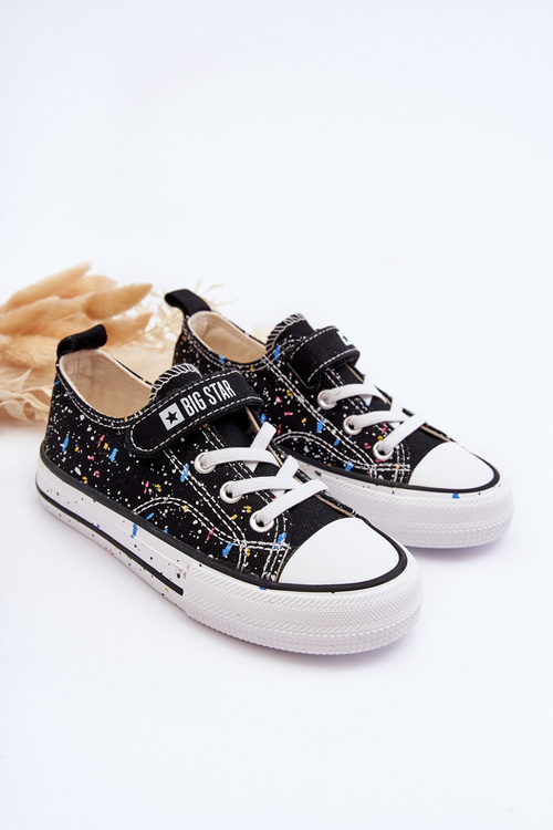 Дитячі кросівки на липучці Big Star LL374063 Чорні