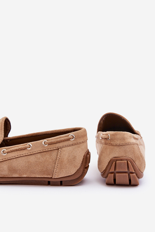 Чоловічі замшеві лофери коричневого кольору Rayan