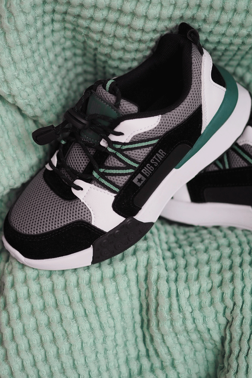 Дитяче спортивне взуття Memory Foam System Big Star LL374217 Чорно-сірий