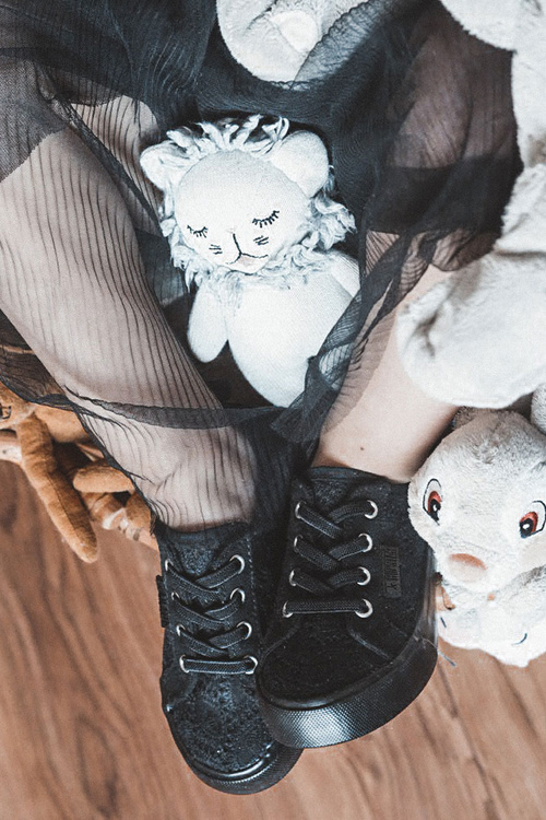 Ажурні кросівки Big Star JJ374133 Чорні