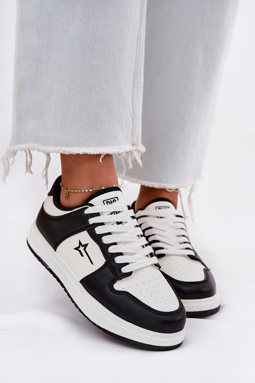 Жіночі Кросівки Big Star RR274A240 HI-POLY SYSTEM Біло-Чорні