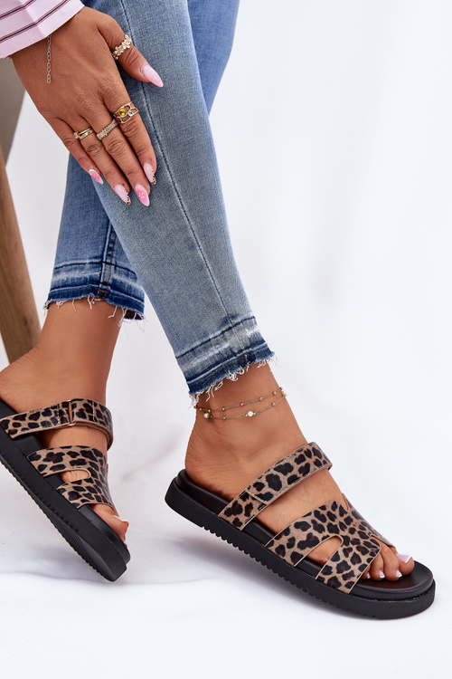 Жіночі Сандалі З Липучками Vinceza 17401 Пантера