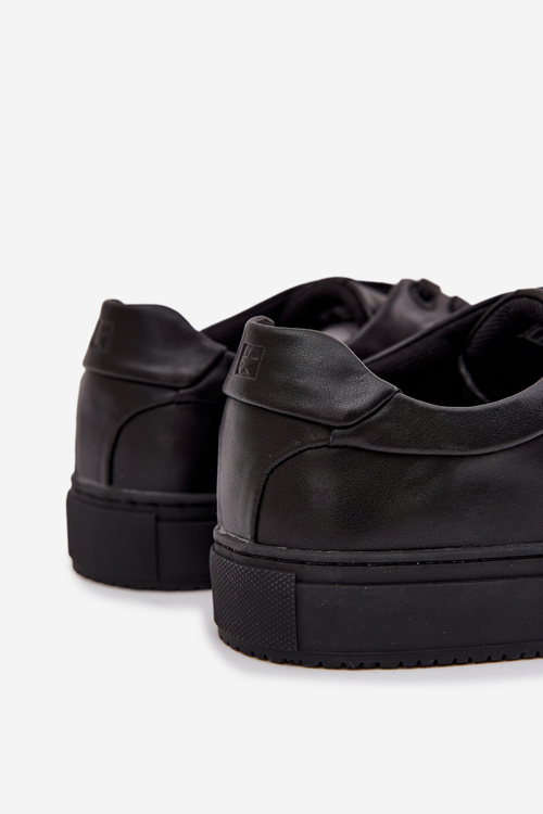 Шкіряні Чоловічі Кросівки Big Star SS174121 Чорні