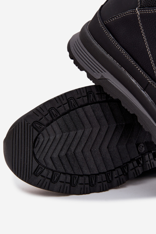 Чоловічі туристичні черевики з ізоляцією Чорний Wivelle