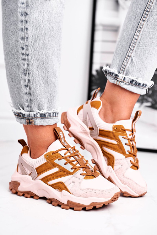 Жіноче спортивне взуття Sneakers Big Star Beige GG274664