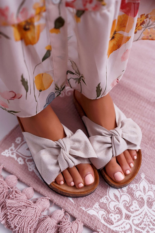 Жіночі пробкові шльопанці Cocard бежеві Randy