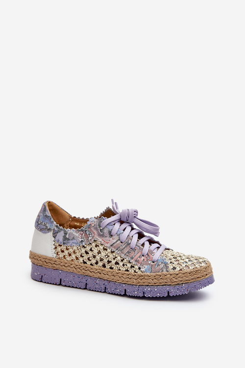 Жіноче шкіряне взуття Maciejka 05897-05 Фіолетовий