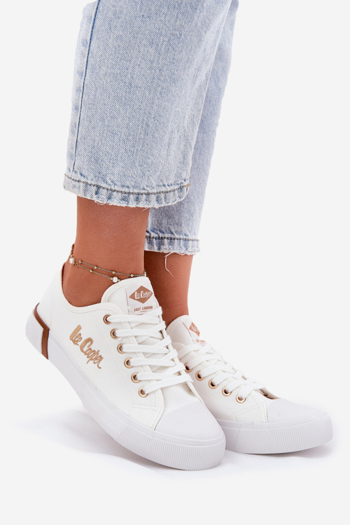 Жіночі Текстильні Кросівки Lee Cooper LCW-25-31-3428L Білі