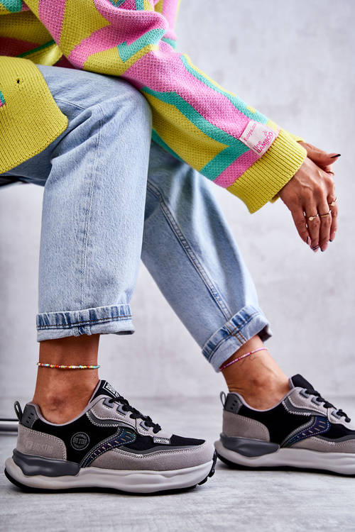 Жіночі спортивні кросівки Big Star KK274100 Black-Grey