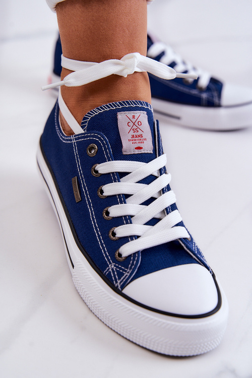 Жіночі класичні кросівки Cross Jeans JJ2R4012C Темно-сині