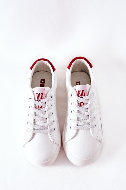 Дитячі шкіряні кросівки BIG STAR DD374134 Білі