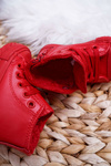 Дитячі утеплені високі кросівки Red Filemon