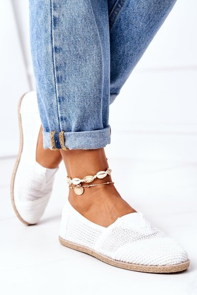 Жіночі еспадрільї Білі Аріанна