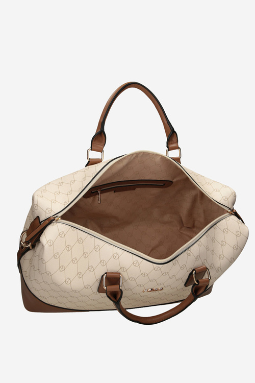 Велика дорожня сумка NOBO P1250-CM00 Бежево-коричнева