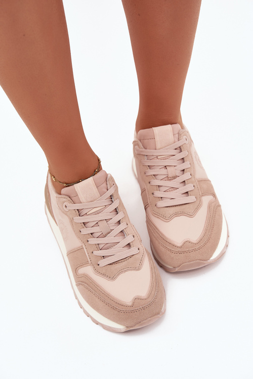 Жіночі Шкіряні Кросівки Big Star OO274521 HI-POLY SYSTEM Nude