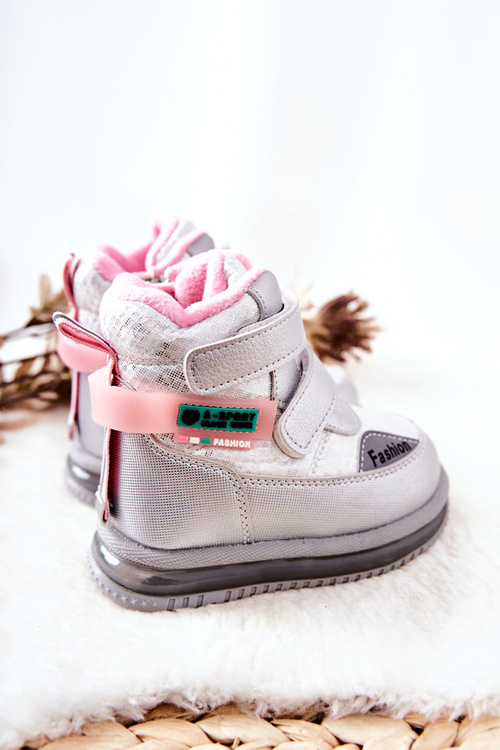 Утеплені зимові черевики на блискавці Silver Hesiera