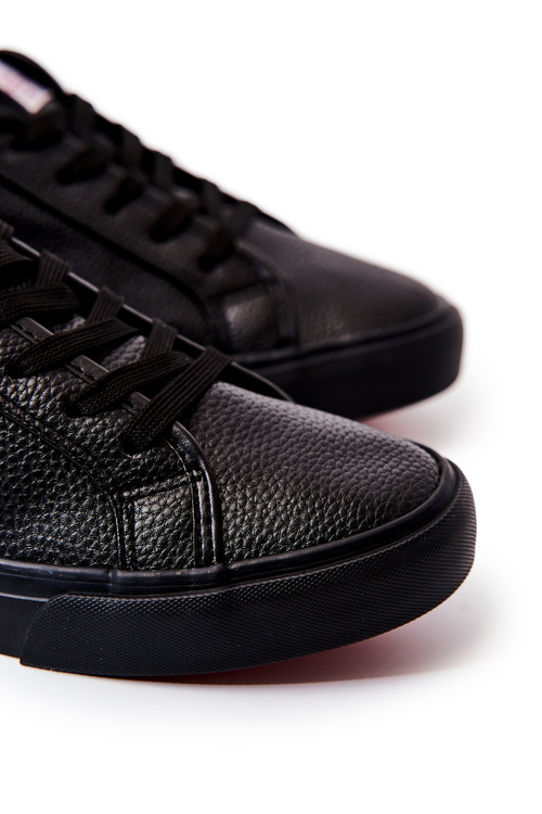 Чоловічі шкіряні кросівки Cross Jeans JJ1R4022C чорні