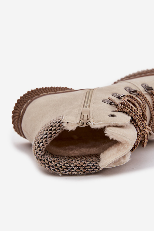 Теплі Трапери Жіночі Світло Бежеві Zenaya