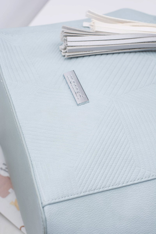 Жіноча синя сумочка Shopper Bag Monnari