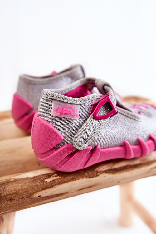 Тапочки Befado Elephants 110N454 Сіро-рожеві