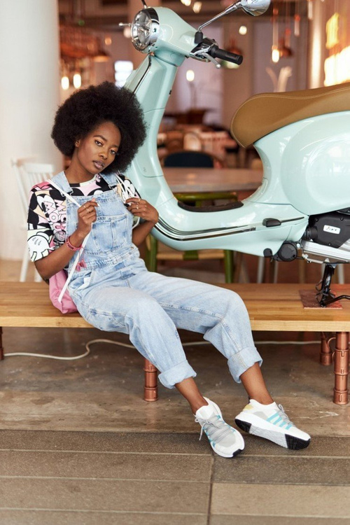 Жіночі кросівки Memory Foam Big Star HH274531 White-Grey