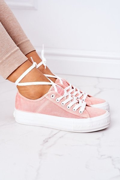 Жіночі кросівки на платформі Lee Cooper LCW-21-31-0125L Coral
