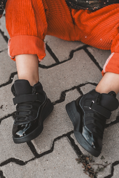 Дитячі спортивні кросівки Чорні Darina