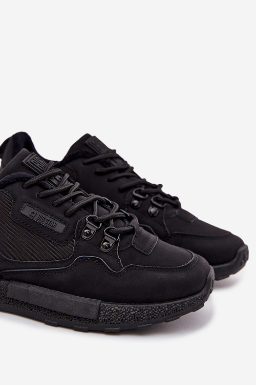 Чоловіче спортивне взуття з ізоляцією SS174411 HI-POLY SYSTEM Чорне