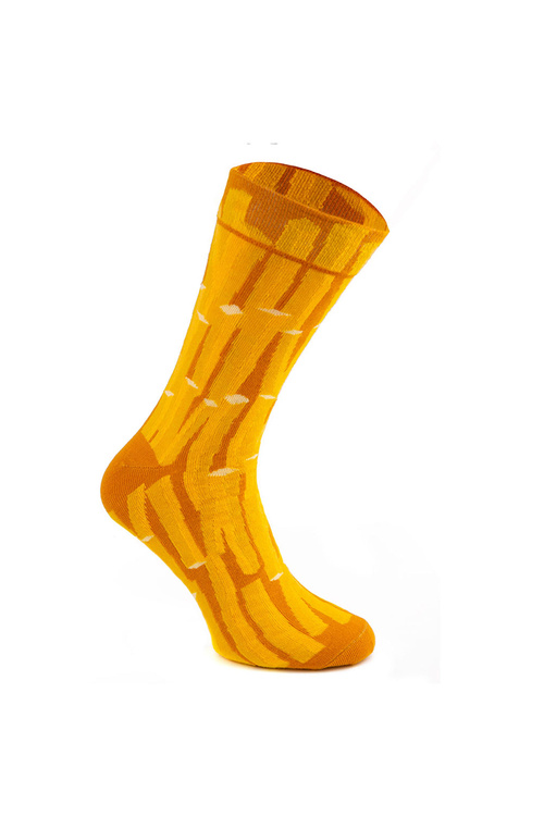 Веселкові шкарпетки Картопля фрі на винос 4 пари