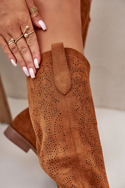 Чоботи жіночі перфоровані Camel S.Barski HY42-132