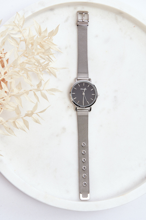 Жіночий годинник-браслет Ernest E97280 Silver