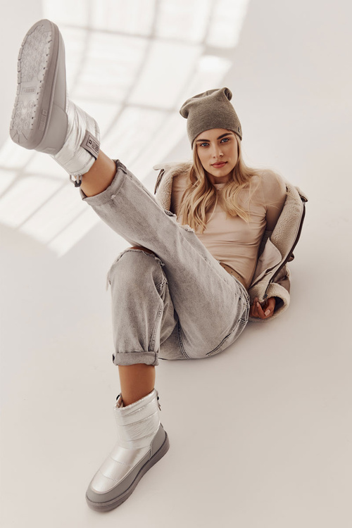 Жіночі зимові черевики Big Star II274118 Silver