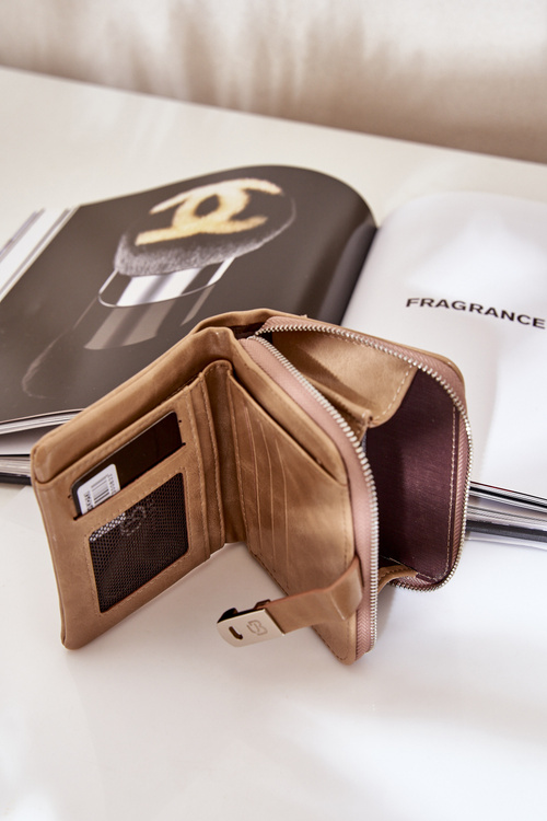 Лакований Жіночий Гаманець Гаманець Темно-бежевий Yathika