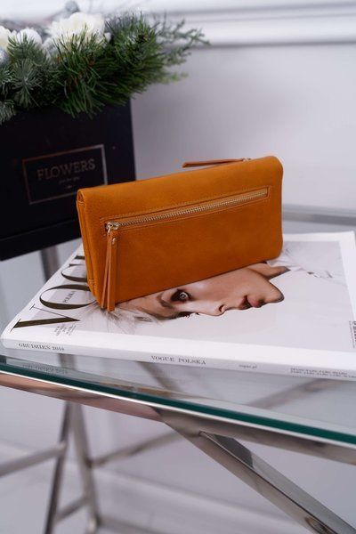 Жіночий гаманець Large Camel із засувкою