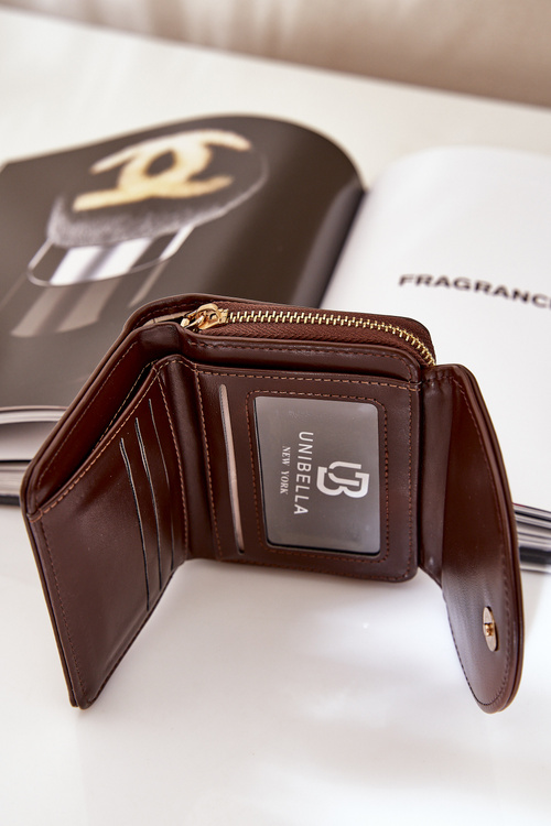 Жіночий Гаманець З Еко Шкіри Шоколадний Congaia