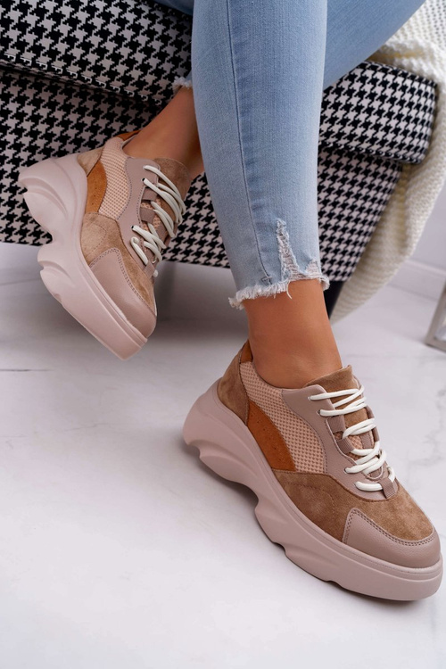 Спортивне жіноче взуття на товстій підошві Camel Cardamon