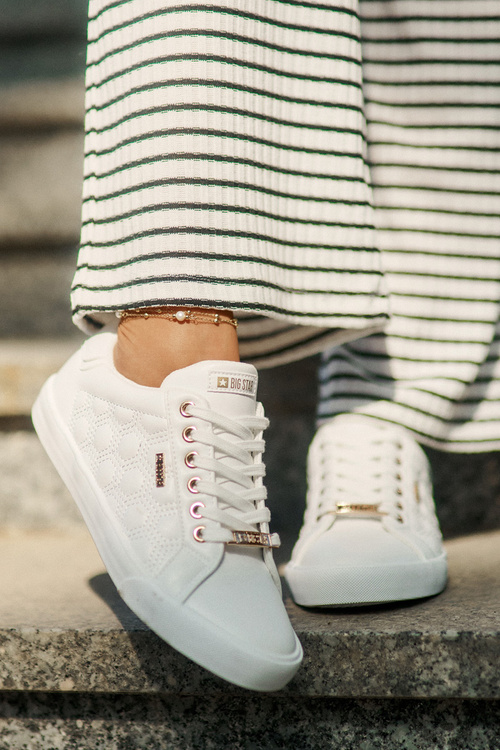 Жіночі Кросівки З Еко Шкіри Big Star RR274322 Білі