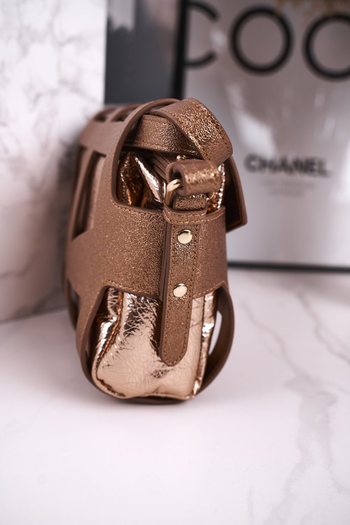 Гаманець маленький жіночий NOBO NBAG-J4104-C023 Золотий