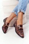 Елегантні жіночі лофери S.Barski Leopard