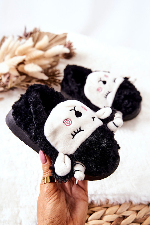Дитячі тапочки Lamb Black Hollie