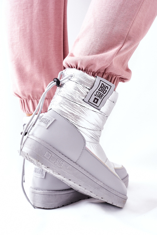 Жіночі зимові черевики Big Star II274118 Silver