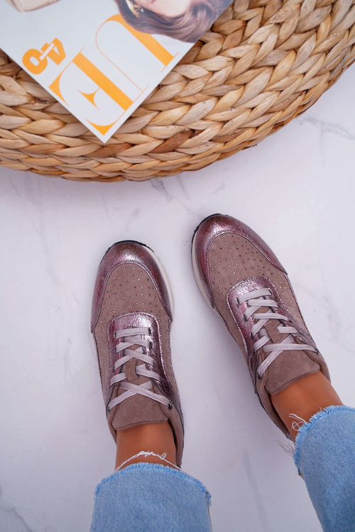 Жіноче спортивне взуття бежеве Sergio Leone Ondar