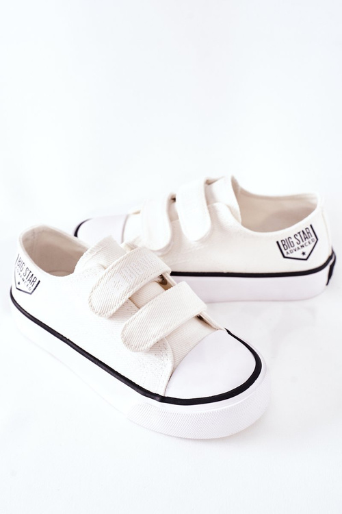 Дитячі кросівки на липучці Big Star FF374061 Білі